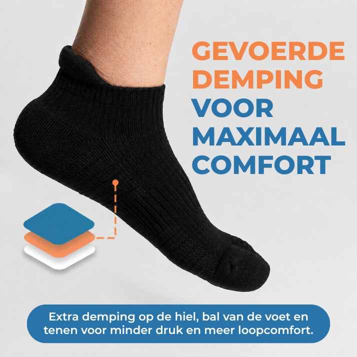 Bamboe compressie enkelsokken